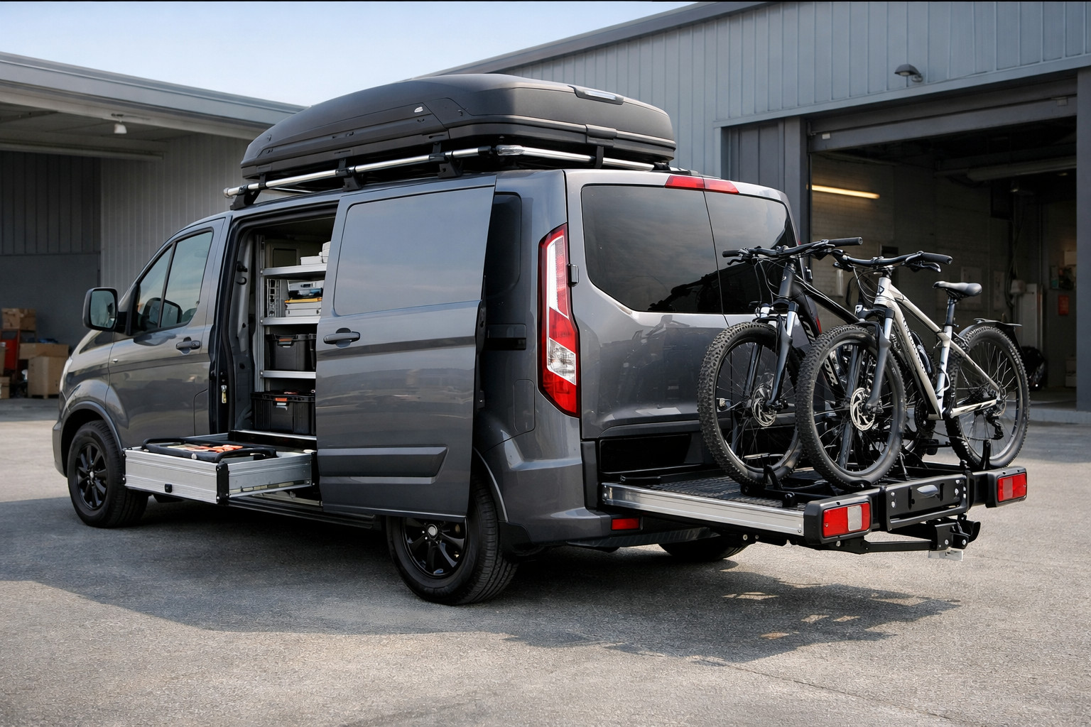 Sākuma uzlabojums Ford Custom biznesam un kravai