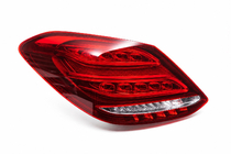 Mercedes C-class W205 2014–2021 IZPĀRDOŠANA! Aizmugurējais kreisais lukturis 2014-2018 (1 gab.) foto 2