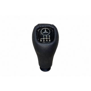 Ātrumkloķa rokturis V3 (6 pārnesumi, āda) Mercedes E-klase W124 1984–1997 foto 1