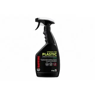 Plastmasas tīrītājs un pulēšanas līdzeklis 710 ml SAPFIRE Plastic Cleaner & Polish – ābols SONAX