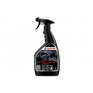 Plastmasas tīrītājs un pulētājs 710 ml SAPFIRE Plastic Cleaner & Polish - citrons SONAX foto 2