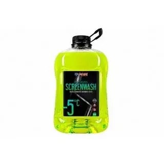 Vissezonas logu mazgāšanas šķidrums 4 l citrons Ekokemika Black Line All Seasons SCREENWASH -5 °C Sonax