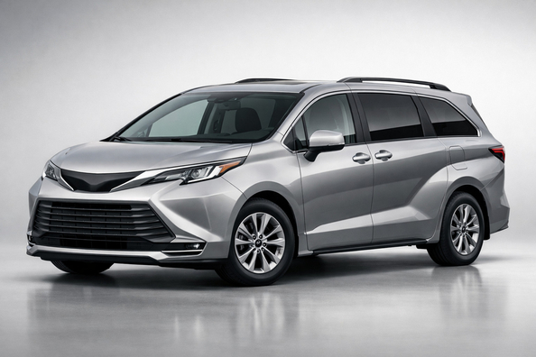 Toyota Sienna (4. paaudze) apskats: gimenei paredzets minivens garajiem braucieniem