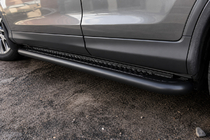 Honda CRV 2012–2016 Sānu sliekšņi KB001 Black (nerūsējošais tērauds) foto 2