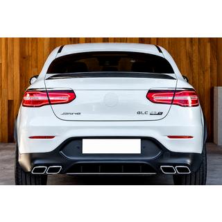 DPT spoileris (spīdīgi melns) Mercedes GLC X253 2015–2022 foto 1