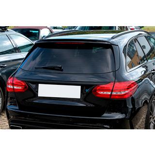 Spoileris DPT (SW, melns spīdīgs) Mercedes C-class W205 2014–2021 foto 1