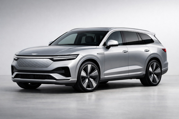 Jaunais Genesis GV90 2027: apskats par elektrisko sāncensi BMW X7 un Mercedes GLS
