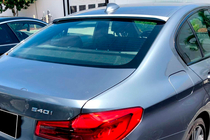 BMW 5. sērija G30/G31 2017–2023 DPT augšējais spoileris (G30, spīdīgi melns) foto 1