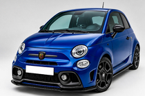 Fiat 500/500L 2013–2022 Priekšējais lūpas spoileris DPT (Abarth, spīdīgi melns) foto 1