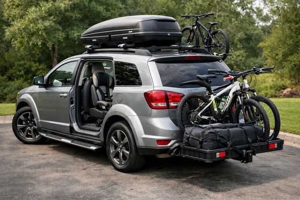Ko uzstādīt Dodge Journey pēc iegādes ģimenei un ikdienas braucieniem