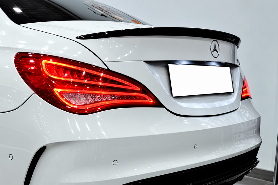 Mercedes CLA C117 2013–2019 DPT spoileris (spīdīgi melns) Image