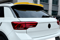 Volkswagen T-Roc 2017–2025 DPT spoileris (spīdīgi melns) foto 1