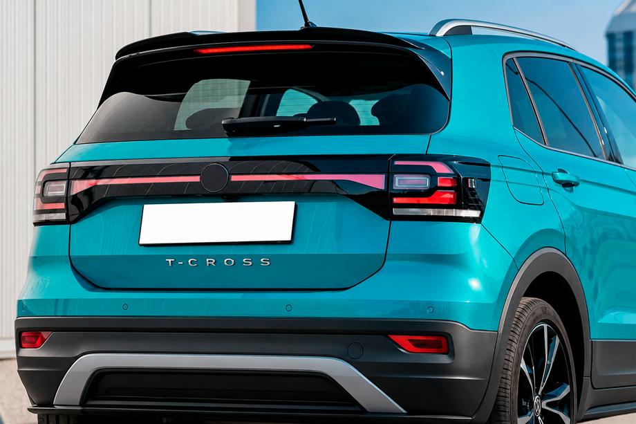 Volkswagen T-Cross 2019– DPT spoileris (spīdīgi melns) Image