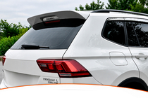 Volkswagen Tiguan 2016–2023 DPT spoileris (2016-2020, spīdīgi melns) foto 1