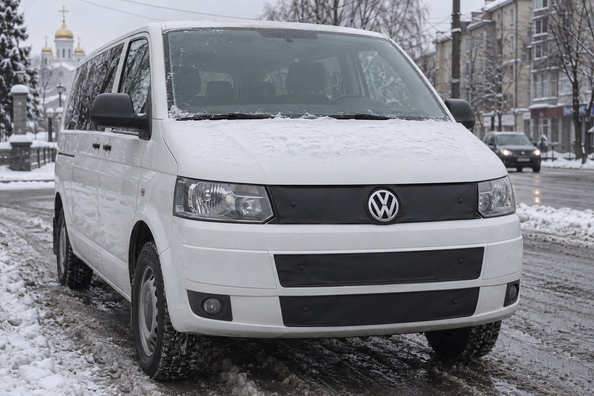 Ziemas pārsegs Volkswagen T4, T5, T6 un Caddy: augšējais, apakšējais vai abi Foto 2
