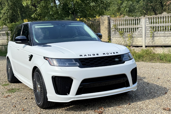 Range Rover Sport L494 2018–2022: SVR virsbūves komplekta uzstādīšana – mūsu darbi Foto 20