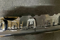 BMW 5. sērija F10/F11 2010–2016 Izpārdošana M-Look nieru restes (spīdīgi melnas) foto 4