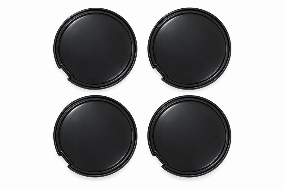 Melni disku rumbu vāciņi (56×52 mm, 4 gab.) Image
