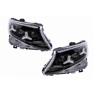 OEM LED priekšējie lukturi 2026 Black (Vito, 2 gab.)