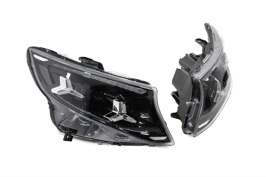 Mercedes Vito/V klase W447 2014– OEM LED priekšējie lukturi 2026 Black (Vito, 2 gab.) Foto 5