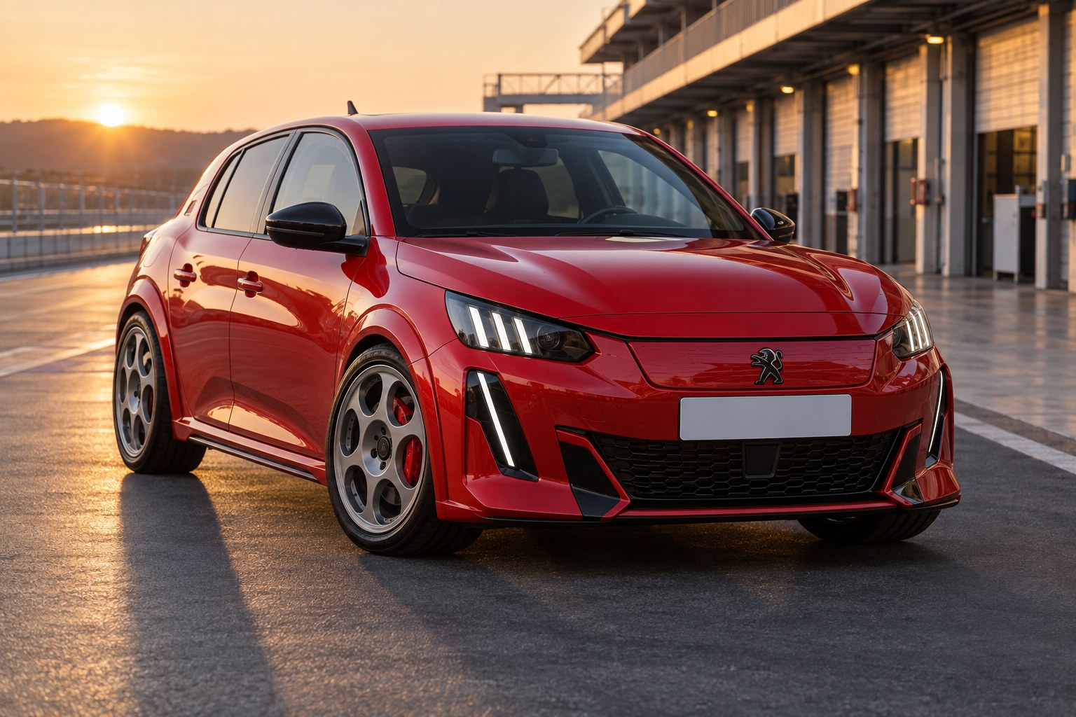 Peugeot E-208 GTi: pirmais elektriskais Peugeot GTi – 281 к.с., pašbloķējošais diferenciālis, pirmās piegādes rudenī