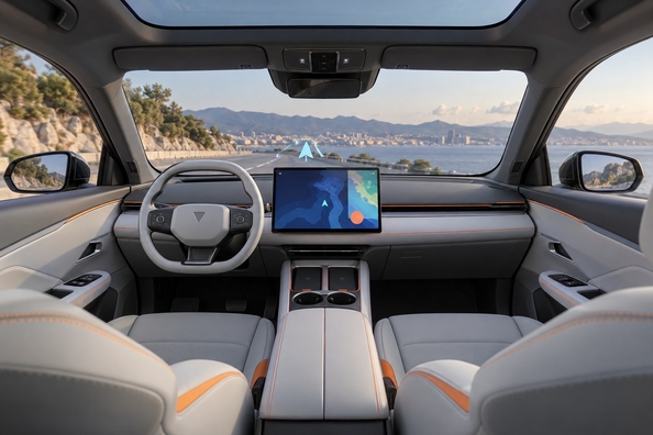 Deepal S05: Changan elektriskais krosovers Eiropai – 268 ZS, LFP akumulators, līdz 485 km WLTP Foto 1