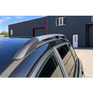 Hromētas jumta reliņi (HB) Renault Megane II 2004–2009 foto 1
