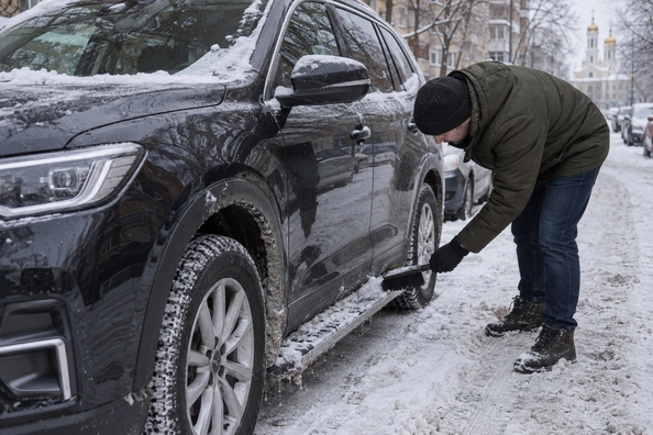 Sānu sliekšņu pakāpieni ziemā: ledus, sniegs, sāls – kā nesaslīdēt un kopt