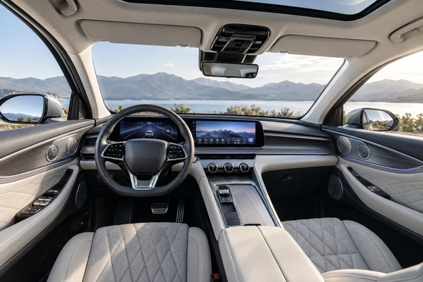 Omoda 9 SHS: Chery uzlādējamais hibrīds ar 443 ZS un 1 100 km sniedzamību