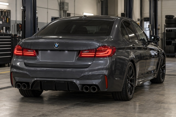 BMW 5 F10 G30 M5 vai G60 stilā: restailings pāri paaudzēm – kas ietilpst un vai ir vērts? Foto 1