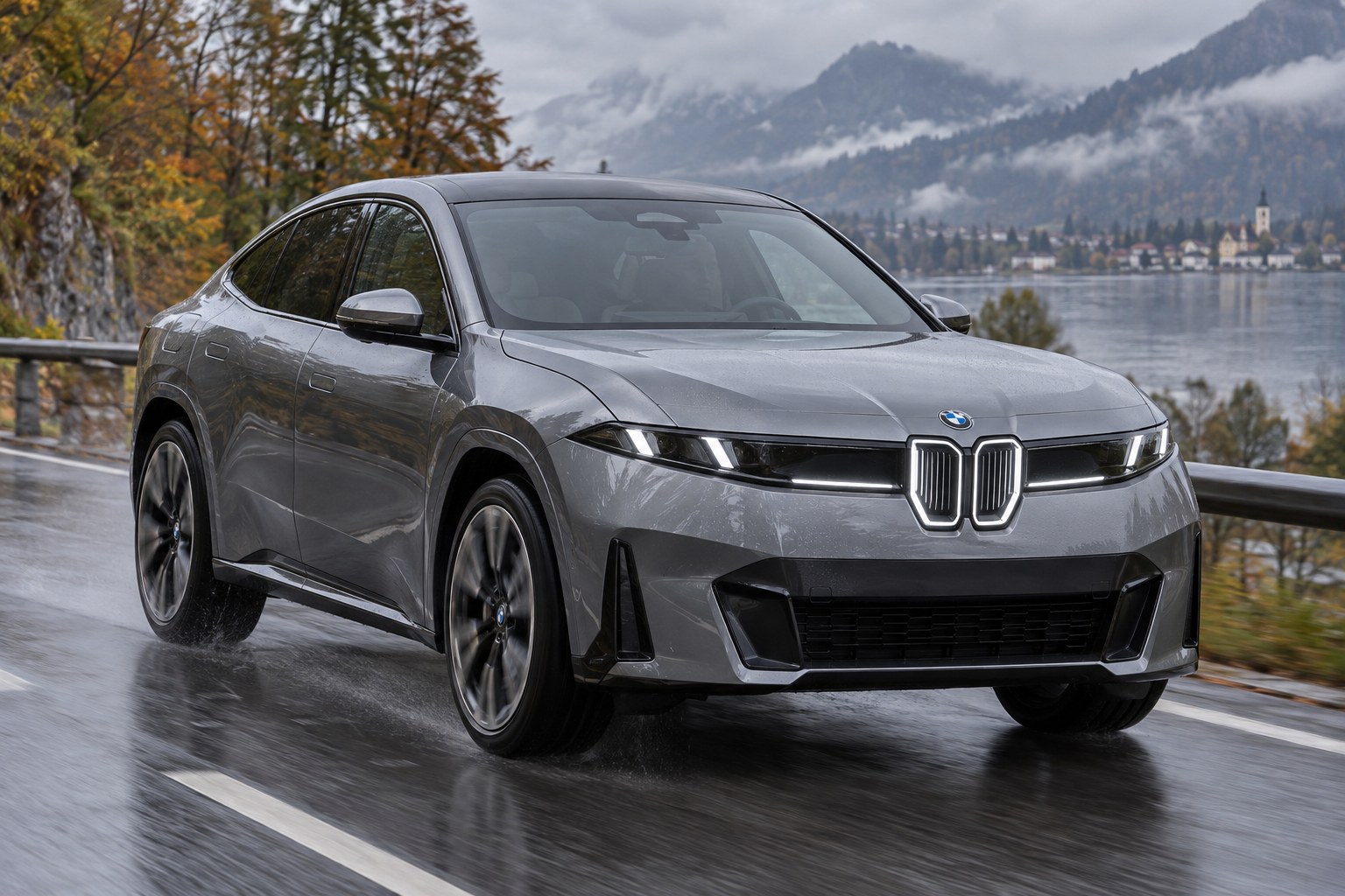 BMW iX4 (2027): elektriskais kupejas SUV Neue Klasse, nobraukums līdz 828 km un ražošana Debrecenā