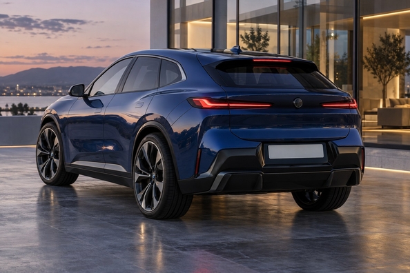 BMW iX4 (2027): elektriskais kupejas SUV Neue Klasse, nobraukums līdz 828 km un ražošana Debrecenā Foto 1