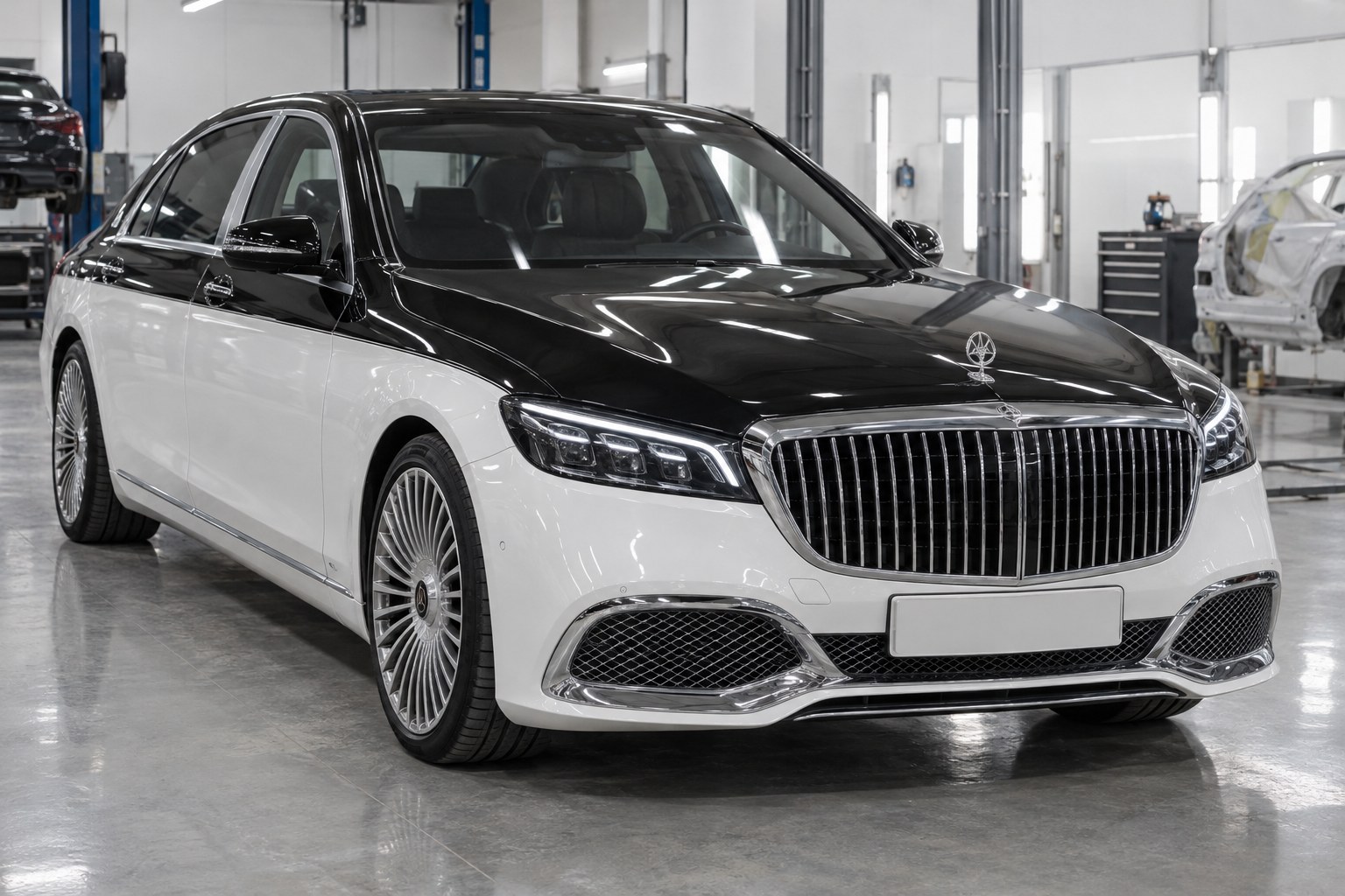 Mercedes S-Class W221 W222 vai W223 stilā: feislifts pēc divām paaudzēm – iekļauts Maybach un S63