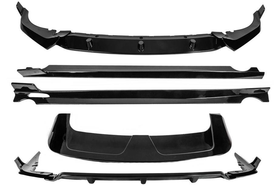 BMW X7 G07 2019– Virsbūves komplekts Warrior Black V2 (M-Sport 2018-2022) Foto 1