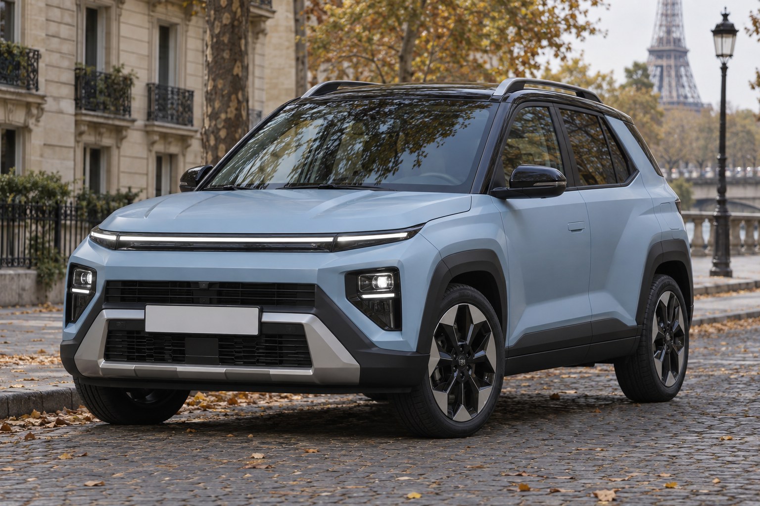 Jaunais 2. paaudzes Hyundai Bayon: Parīze, izmēri, 1.6 hibrīds, salons