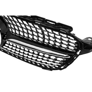 Priekšējā reste Diamond Black (Avantgarde/AMG-Line/C43 AMG) Mercedes C-class W205 2014–2021 foto 4