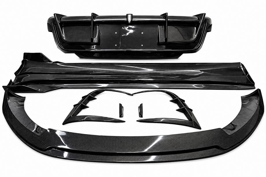 Tesla Model Y 2020– Virsbūves komplekts Carbon Aerokit (2025+) Foto 3