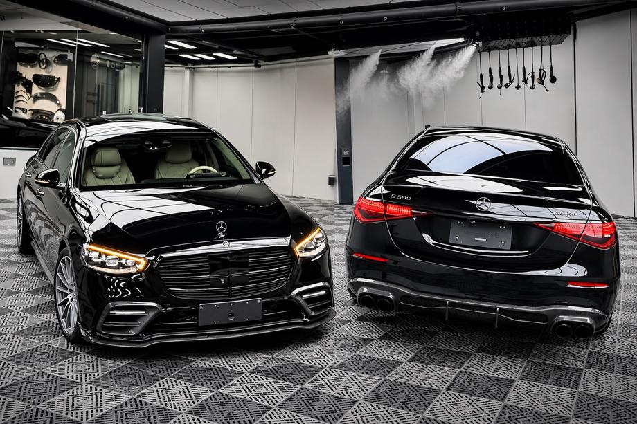Mercedes S-class W223 2020– BRB Carbon virsbūves komplekts (AMG-Line) Foto 1