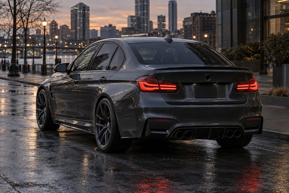 BMW 3 F30 G20 M-Tech vai M3 F80 stilā: feislifts un virsbūves komplekts — kas ietilpst un vai ir vērts? Foto 1