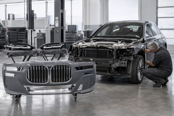 BMW 7 F01 un G11/G12 M760 vai G70 stilā: “jaunās paaudzes” feislifts – kas ietilpst un vai ir vērts Foto 1