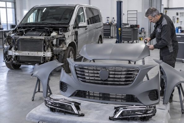 Mercedes Vito/Viano W639 W447 2025 vai Maybach stilā: «paaudžu» restailings – kas ietilpst Foto 1