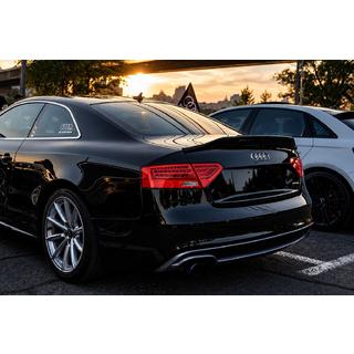 Caratere Style spoileris (Coupe, spīdīgi melns) Audi A5 2007–2015 foto 1