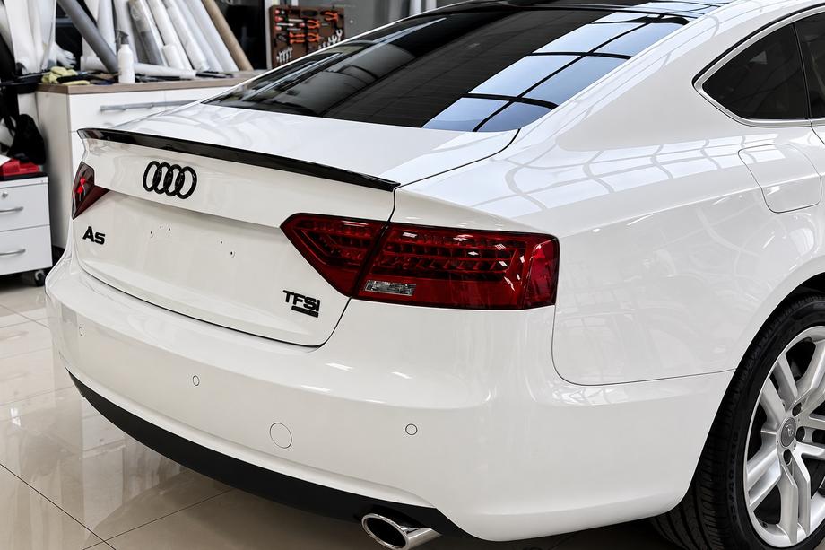 Audi A5 2007–2015 S-Style spoilers (Sportback, spīdīgi melns) Foto 2