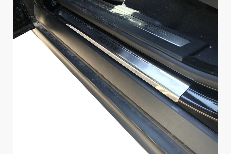 Range Rover Evoque 2012–2018 Natanika Premium sliekšņu uzlikas (4 gab., nerūsējošais tērauds) Image