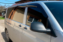 Volkswagen T5 Multivan 2003–2010 Logu vēja deflektori (4 gab., Sunplex Sport) foto 17