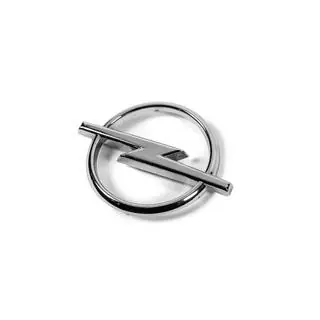 Opel emblēma (uz tapas, Ø 67 mm, zibens 90 mm) foto 2