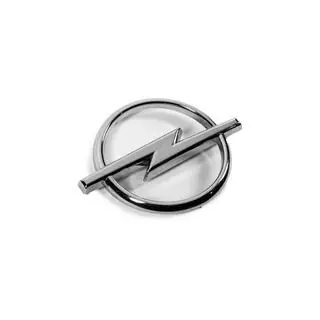 Opel emblēma (uz tapas, Ø 67 mm, zibens 90 mm) foto 3