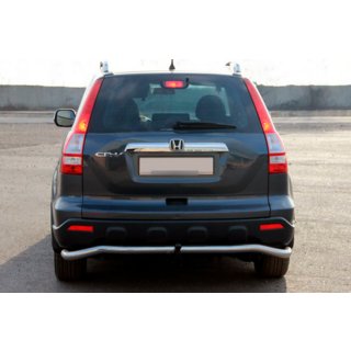Aizmugurējais aizsargloks AK008 (nerūsējošais tērauds) Honda CRV 2007–2011 foto 1