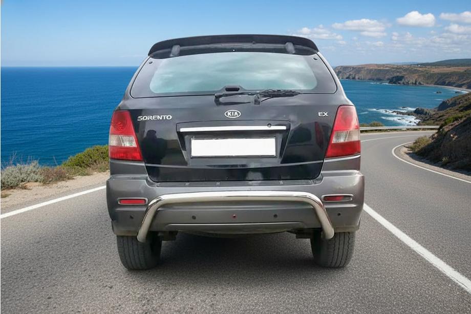 Kia Sorento I BL 2002–2009 Aizmugurējais aizsargloks (nerūsējošais tērauds) Image