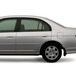 Durvju rokturu uzlikas (8 gab., plastmasa) Honda Civic Sedan VII 2001–2006 foto 1